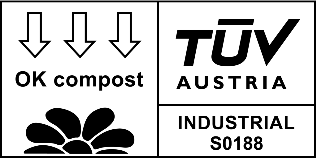 Nos produits sont conformes à toutes les normes de compostabilité en vigueur.